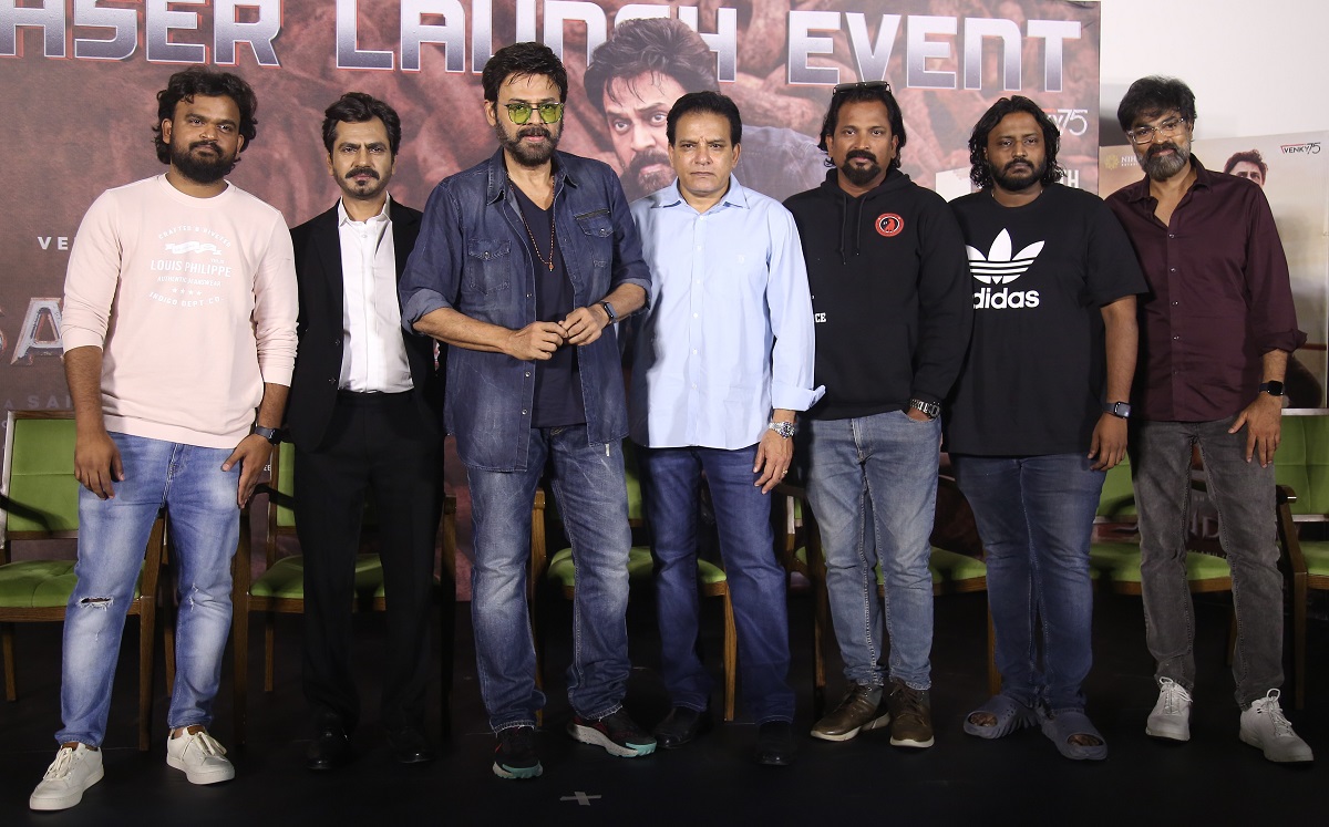Venkatesh ‘Saindhav’ Teaser Unveiled