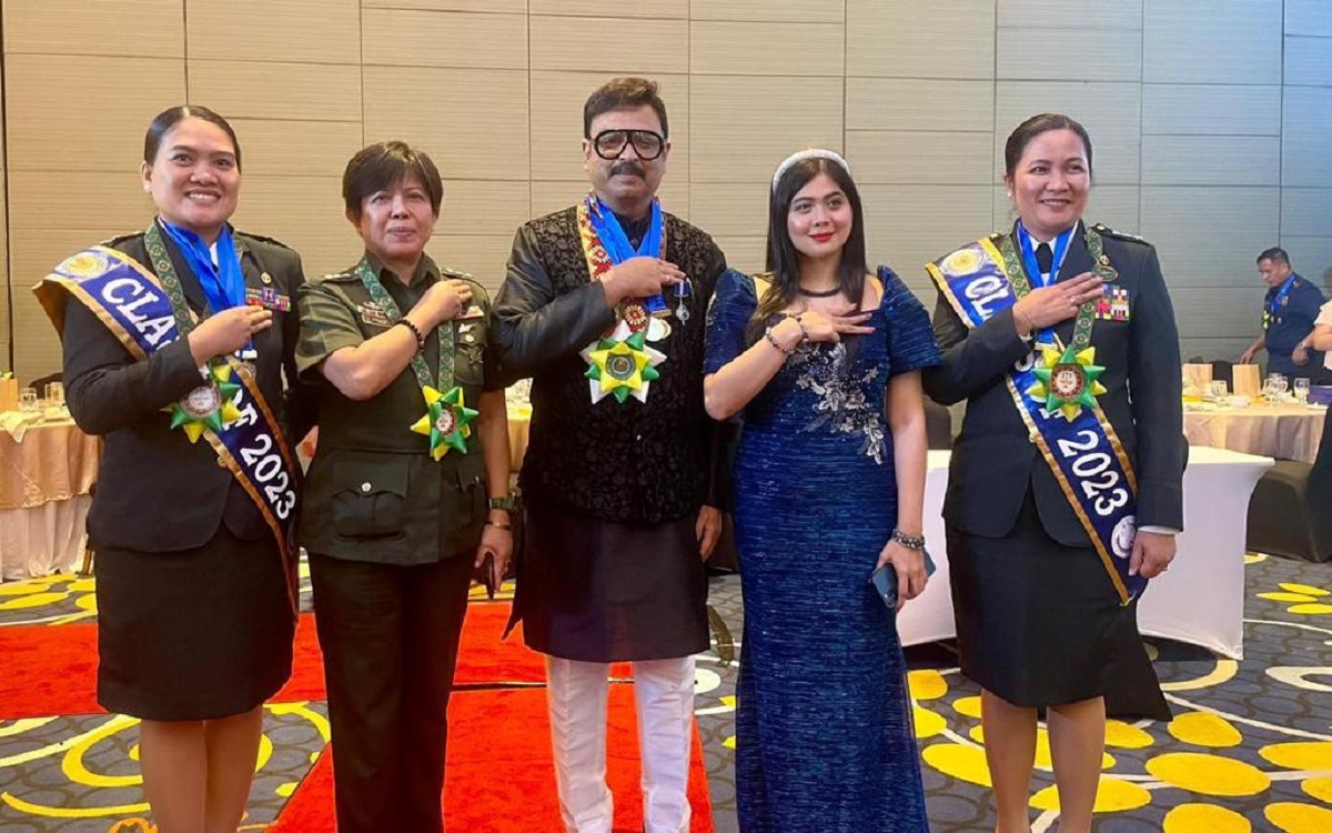 Actor Naresh Is Now Referred To As AMB Lt. Colonel Sir Dr Naresh Vijayakrishna Ph.D