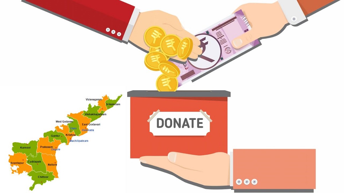 AP Political Parties’ Donation Receipts: How Much?