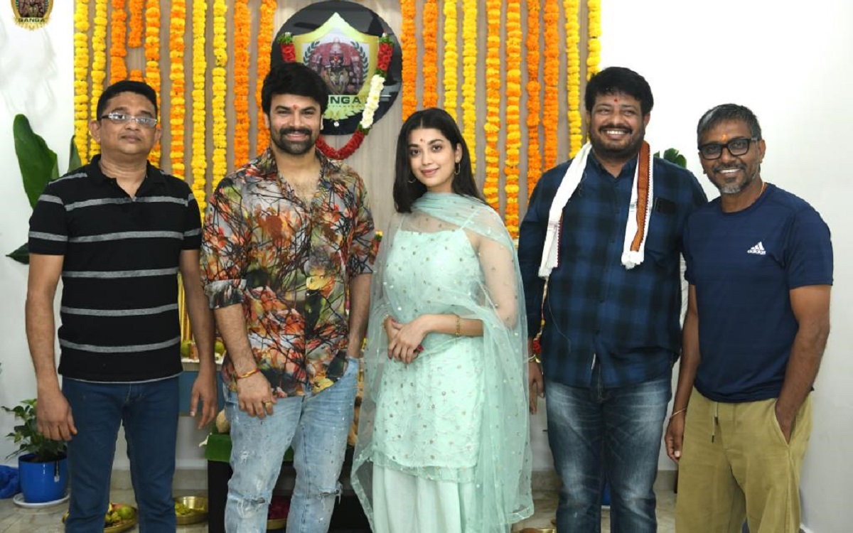 Ganga Entertainments’ Production No. 1 Launches Movie With Ashwin Babu As Hero