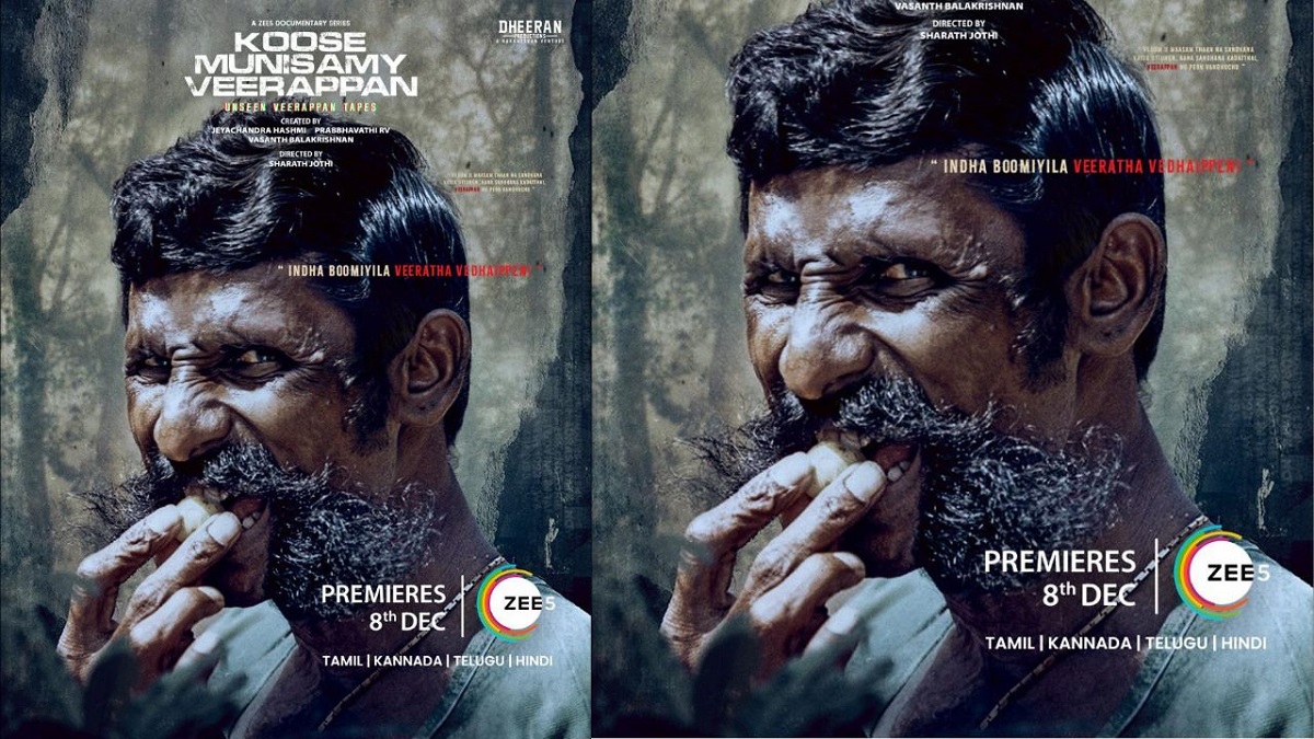 ‘Koose Munisamy Veerappan’ Premiere On 8th December Exclusively On ZEE5