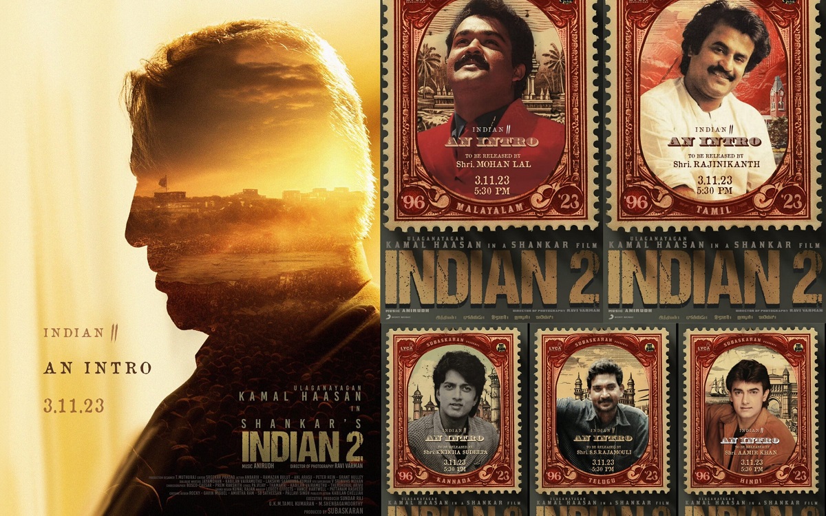 Legends To Launch The Glimpse Of  Kamal Hassan’s Indian 2
