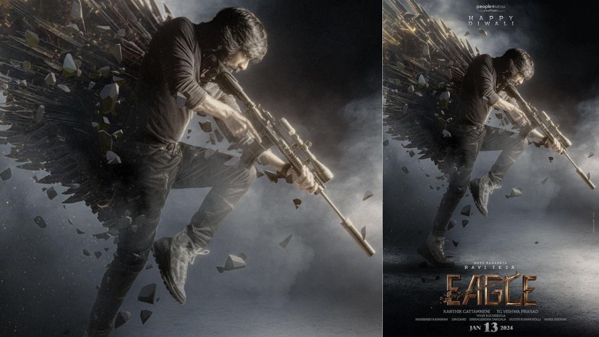 Ravi Teja ‘Eagle’ Concept Poster Unveiled