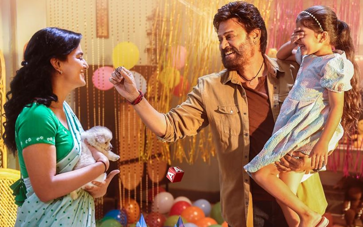 A Mellifluous Number Sarada Saradaga From Venkatesh ‘Saindhav’ Unveiled