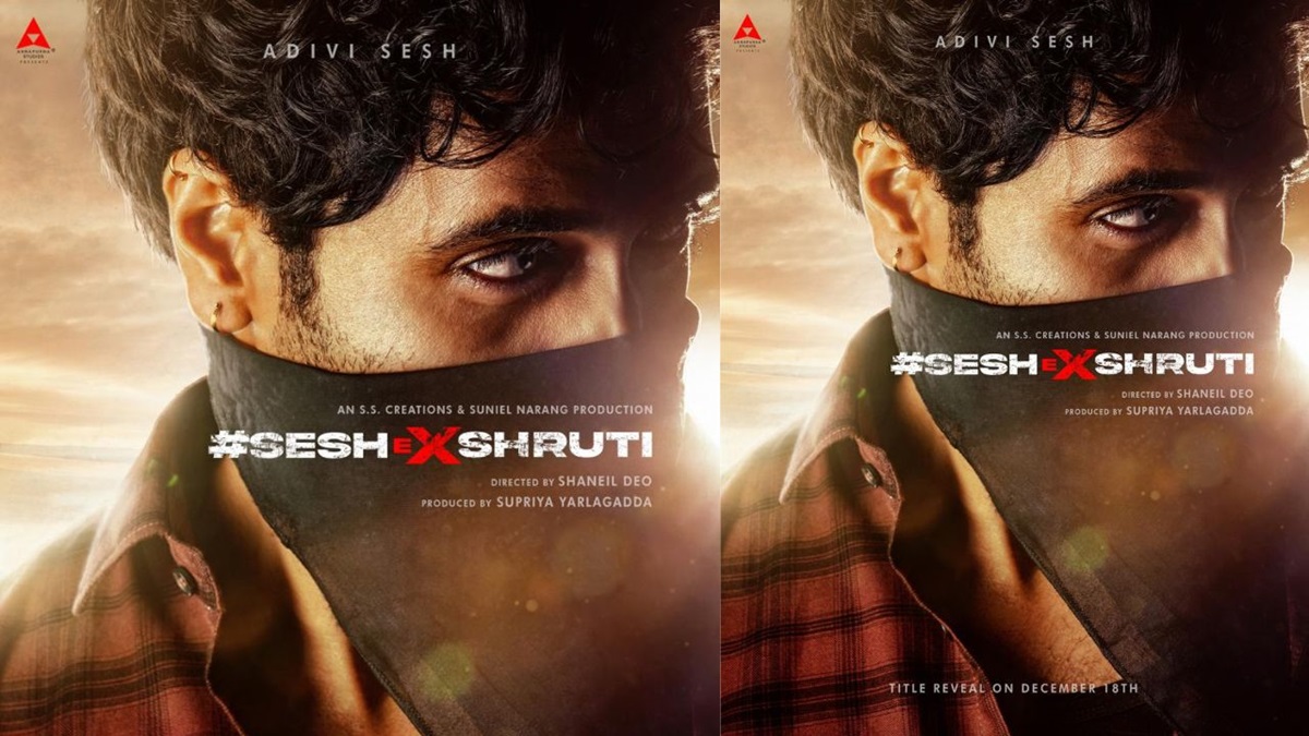 Adivi Sesh Looks Intense And Fiery In The First Character Poster Of Pan-India Action Drama!