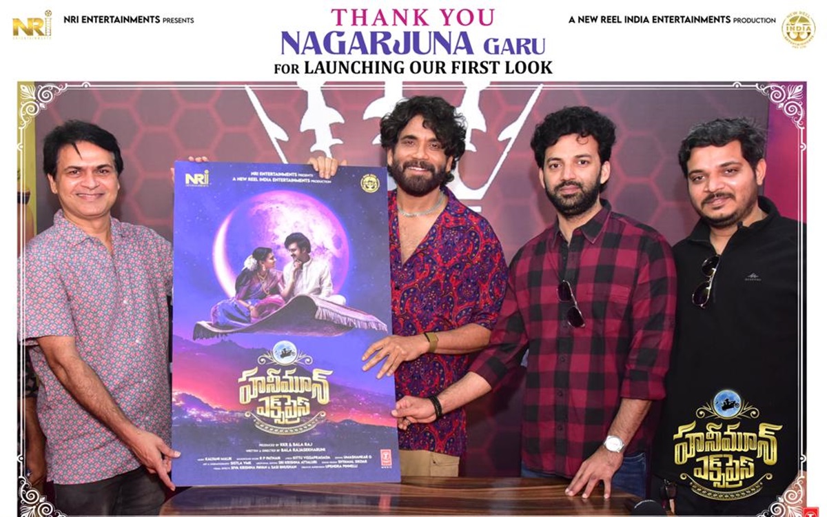 First Look Of ‘Honeymoon Express’ Unveiled By Akkineni Nagarjuna