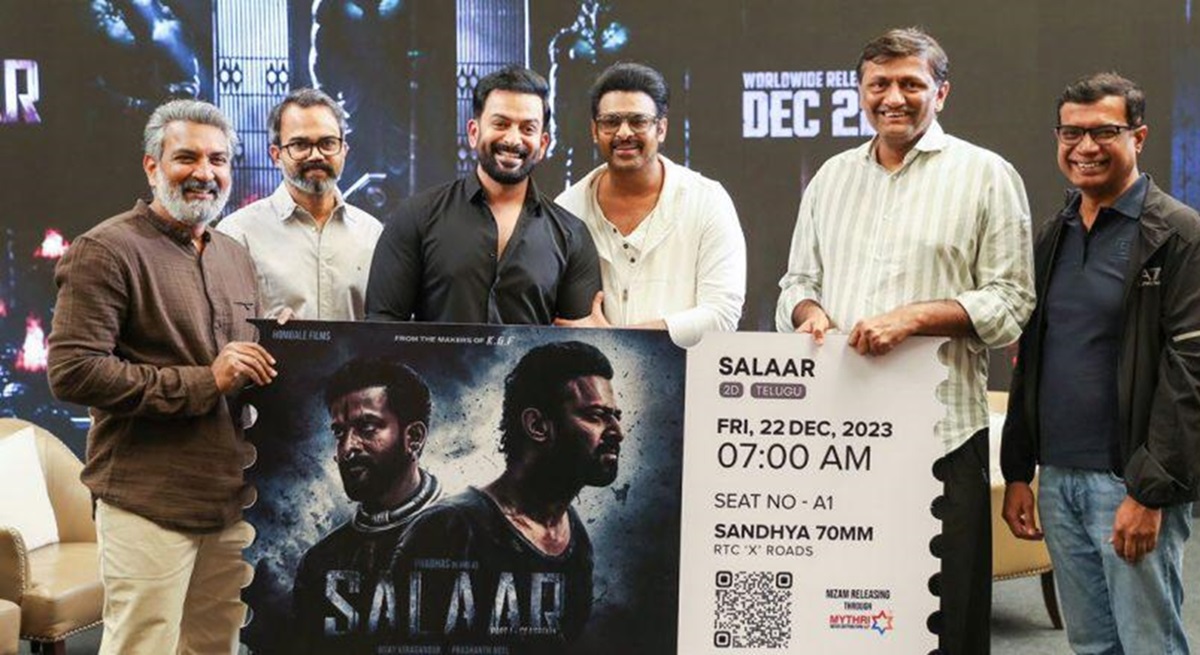 SS Rajamouli Purchased The First Ticket Of Prabhas ‘Salaar’ In Nizam