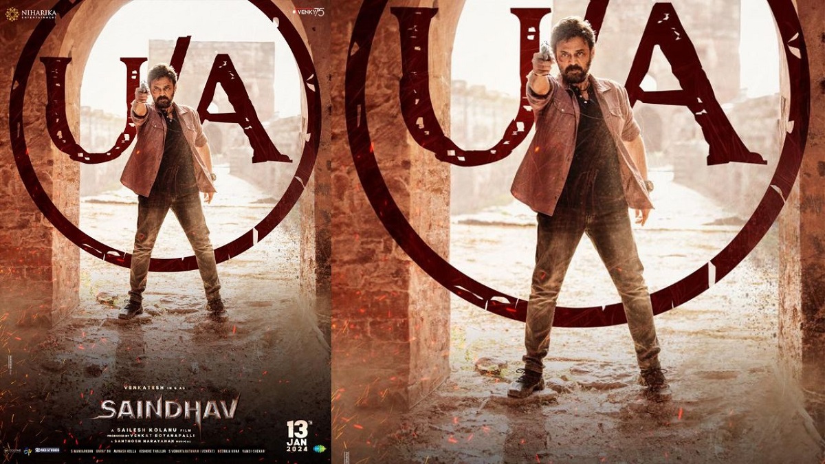 Venkatesh ‘Saindhav’ U/A Censor Certificate, Theatrical Release On January 13th