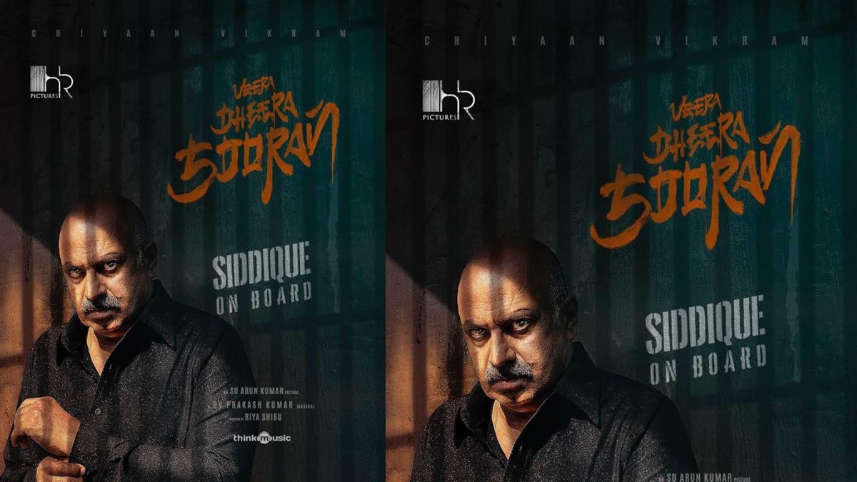 Malayalam Actor Siddique Is On Board In Chiyaan Vikram’s “Veera Dheera Sooran”