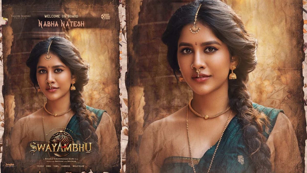 Nabha Natesh Comes On Board For Nikhil’s Swayambhu
