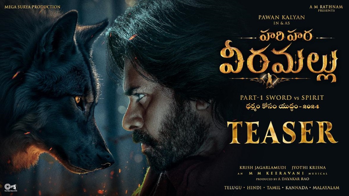 Pawan Kalyan’s Hari Hara Veera Mallu Part-1: Teaser Out Now