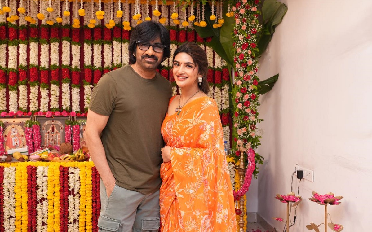Mass Maharaja Ravi Teja’s Landmark Film #RT75 With Pooja Ceremony