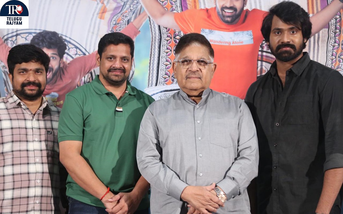 ‘AAY’ Movie: Allu Aravind At Theme Song Launch Event