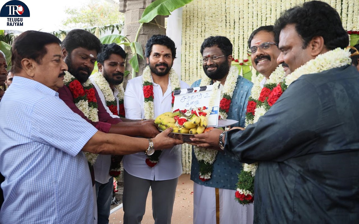 Karthi, PS Mithran ‘Sardar 2’ Regular Shoot Commences From July 15th