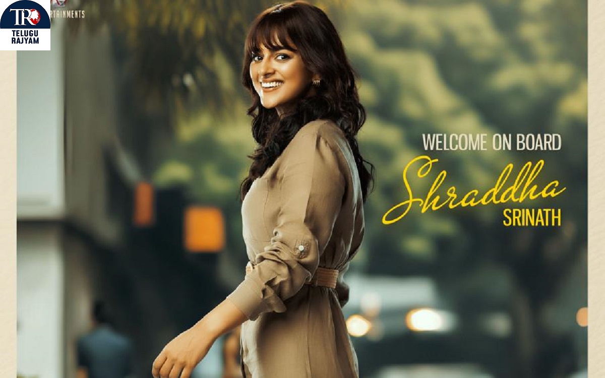 Welcoming Shraddha Srinath To The Exciting Ride Of Vishwak Sen’s Mechanic Rocky