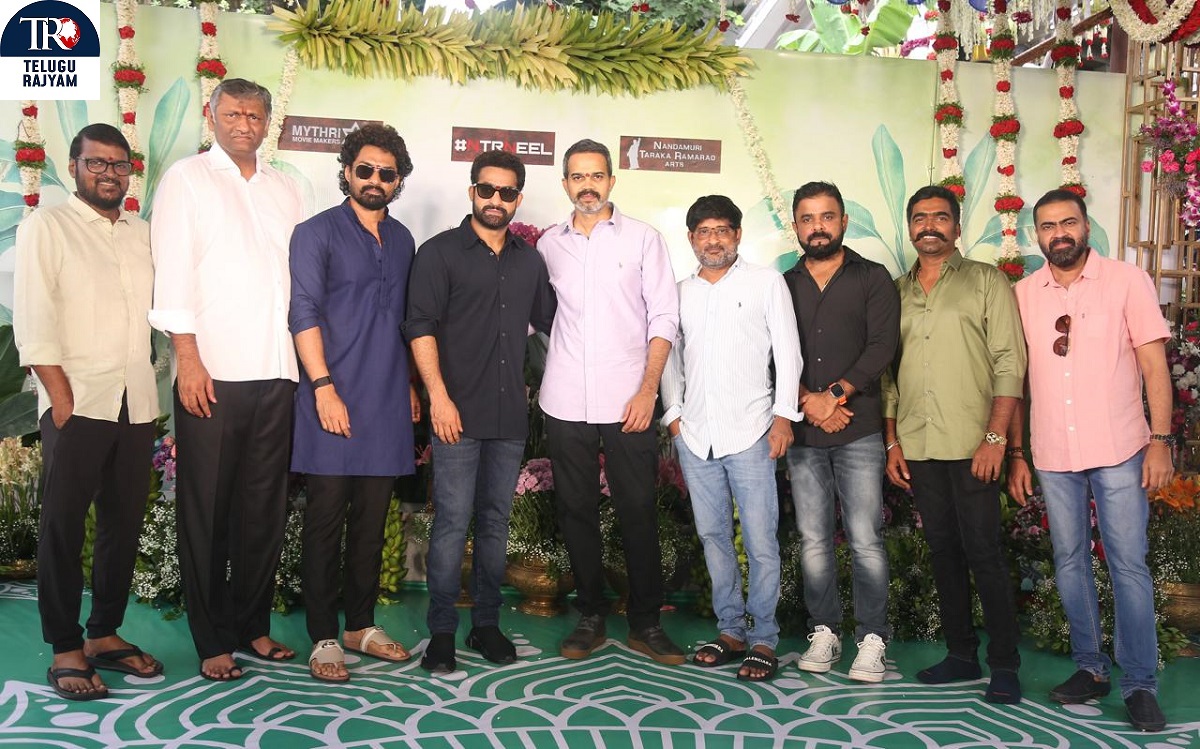 Man Of Masses NTR, Director Prashanth Neel, “NTRNeel” Launched With A Formal Pooja Ceremony