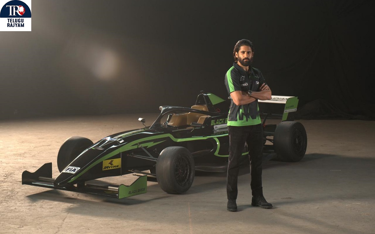 Naga Chaitanya To Power Hyderabad Black Birds At Indian Racing League 2024