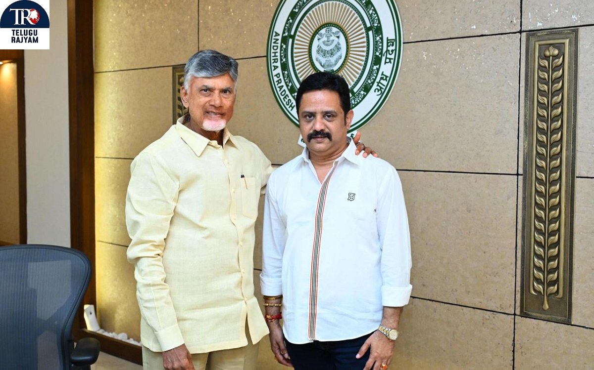 TFCC President Bharat Invited The CM Shri Chandrababu To Attend Balakrishna’s Golden Jubilee Celebrations