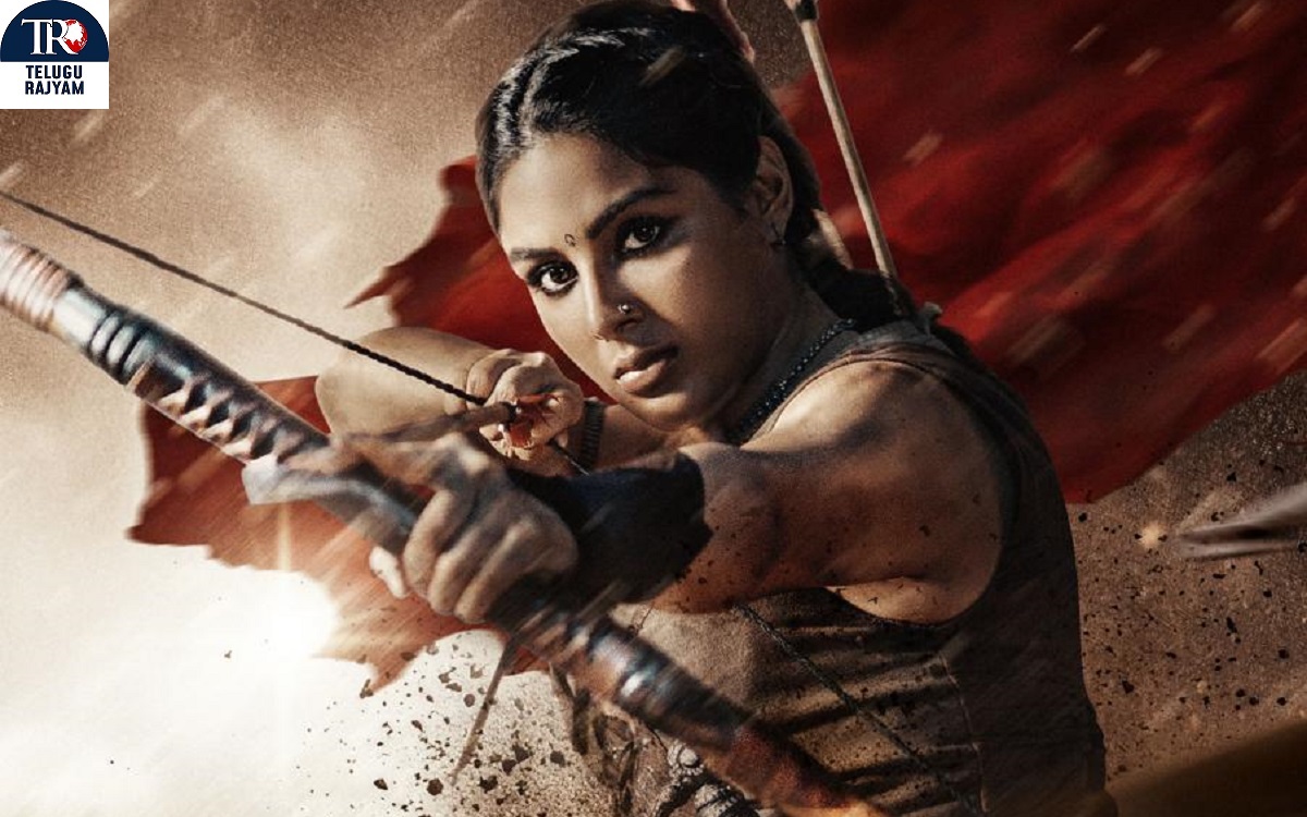 Samyuktha’s First Look From Nikhil’s Swayambhu Unveiled