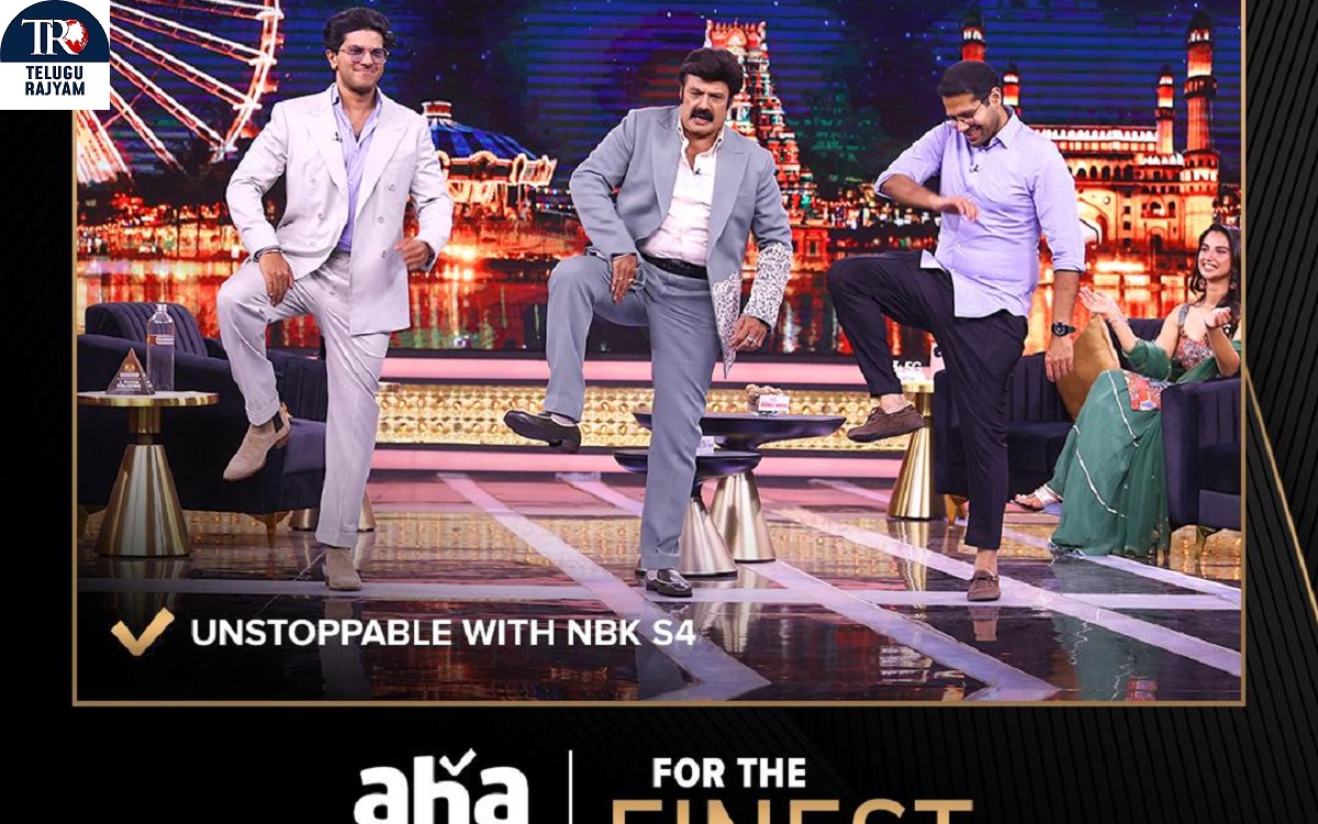Dulquer Salman On Unstoppable With NBK Season 4 This Diwali