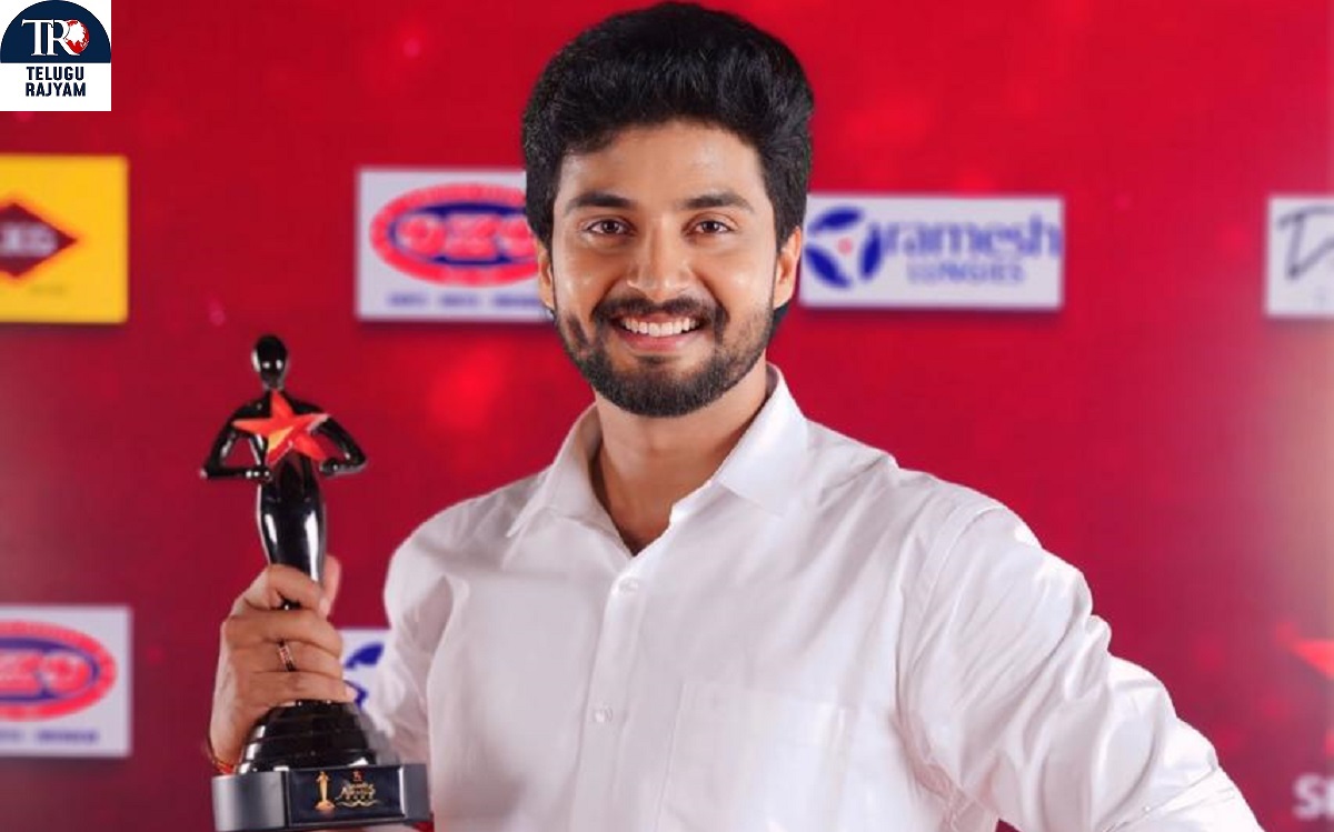 ‘Maguva O Maguva’ Serial Actor Shravan Kumar Won ‘Star Maa Outstanding Performer Of The Year 2024’ Award