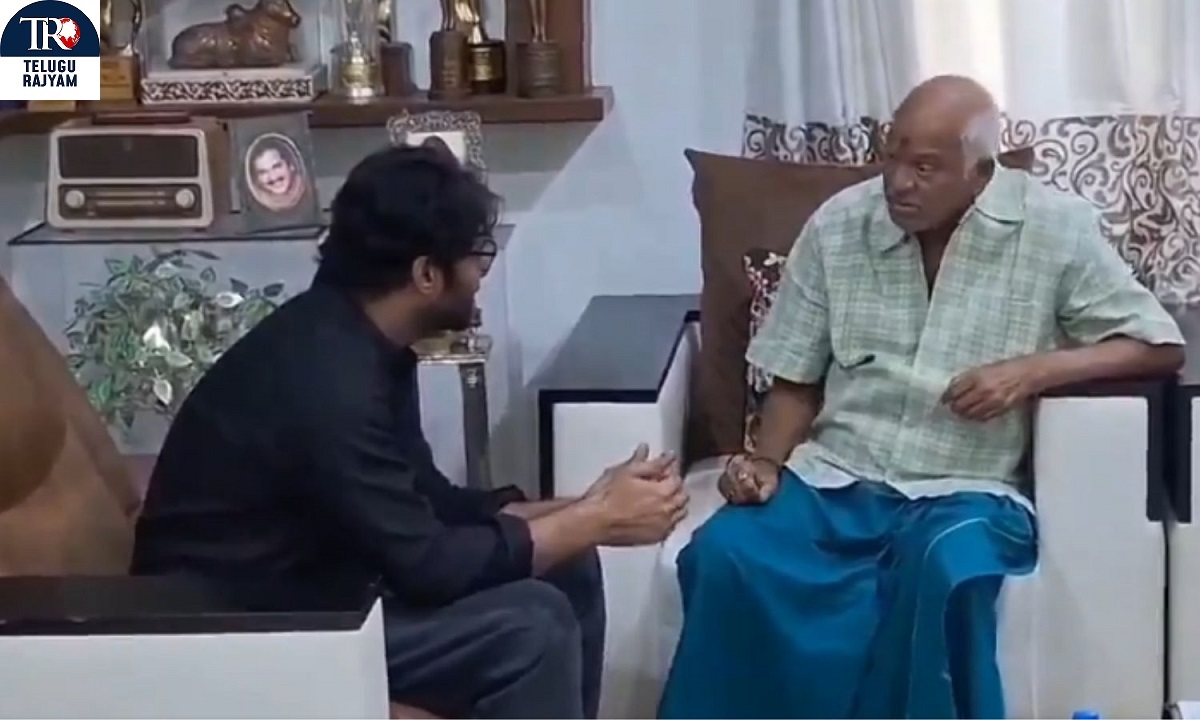 Prabhas Advises Rajendra Prasad!