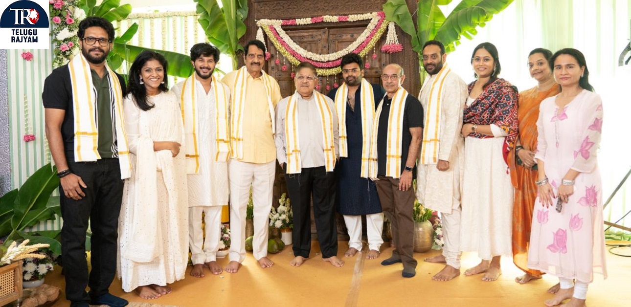 “Aakasamlo Oka Tara” Starring Dulquer Salmaan Begins With A Pooja Ceremony