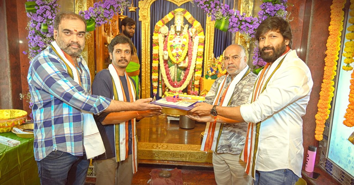 Gopichand, Sankalp Reddy’s New Film Presented By Pavan Kumar Launched Majestically