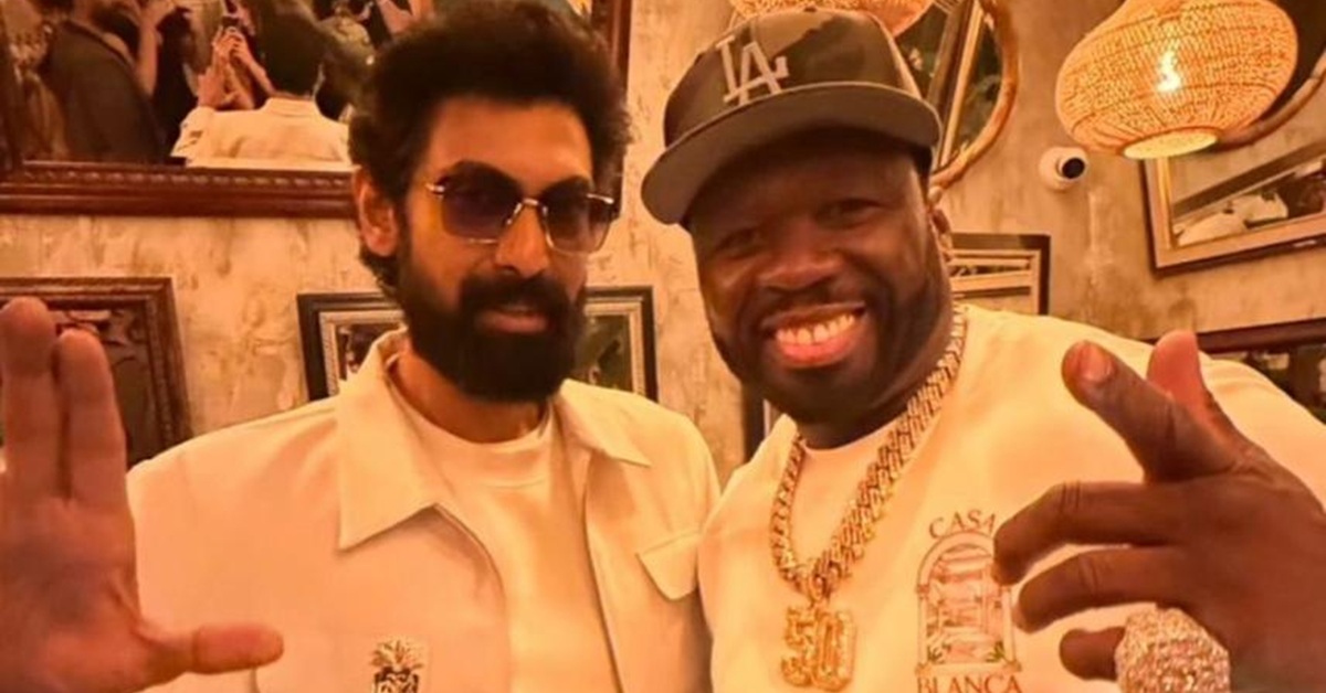 Rana Daggubati and His Loca Loka Crew Party With 50 Cent, Flo Rida, and Cuba Gooding Jr. In Miami During F1 Weekend
