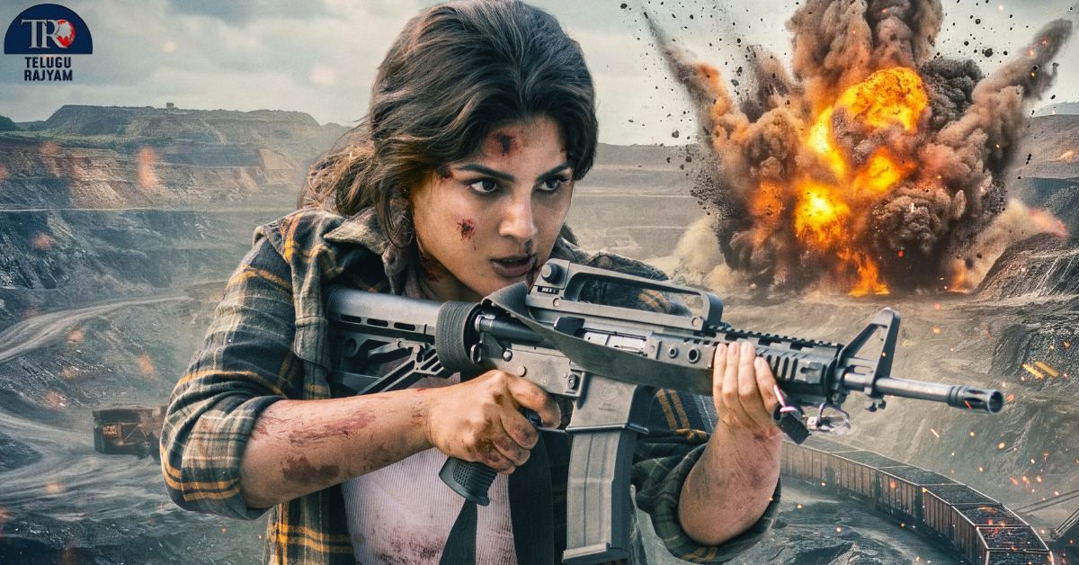 Samyuktha In A Powerful Avatar In Women’s Day Special Poster From The Black Gold